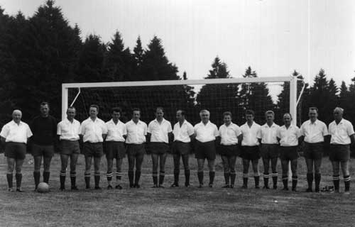 Alte-Herren-Mannschaft 1971